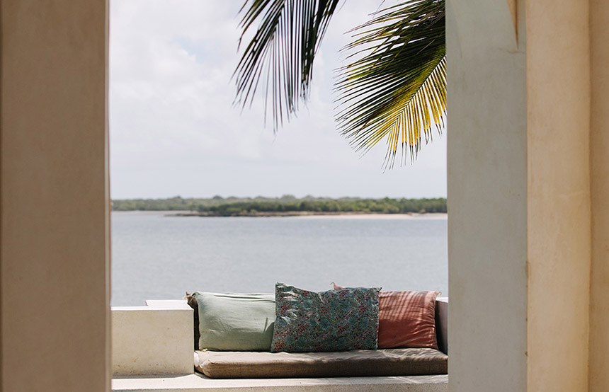 View of Lamu Island, Kenya