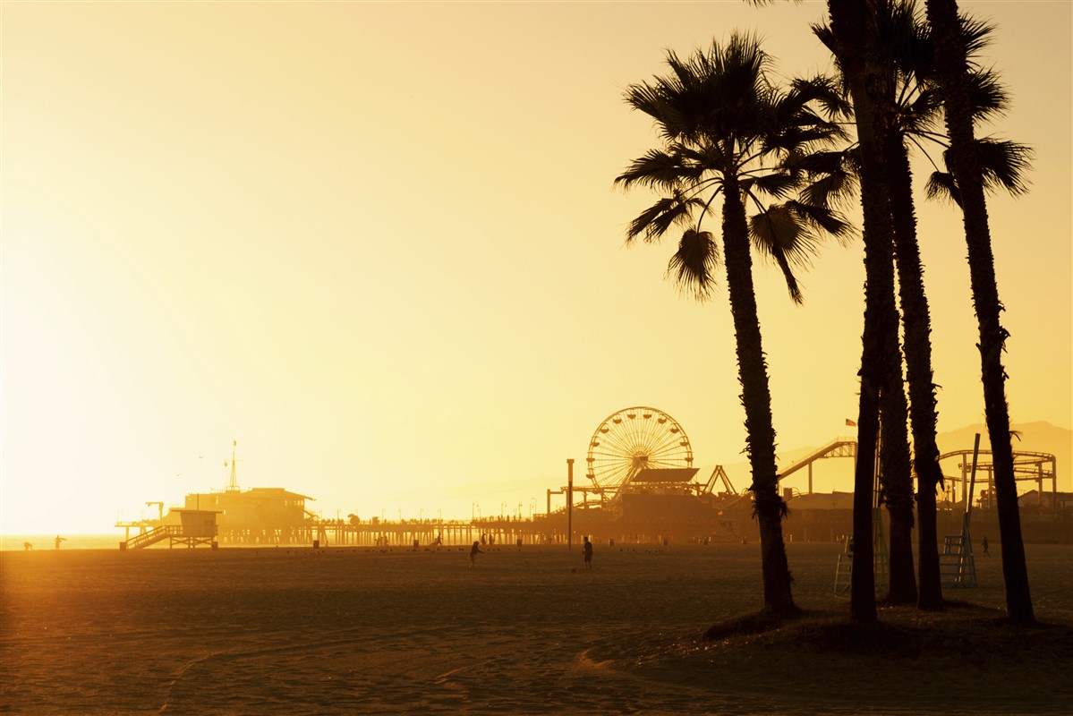 Santa Monica sunset