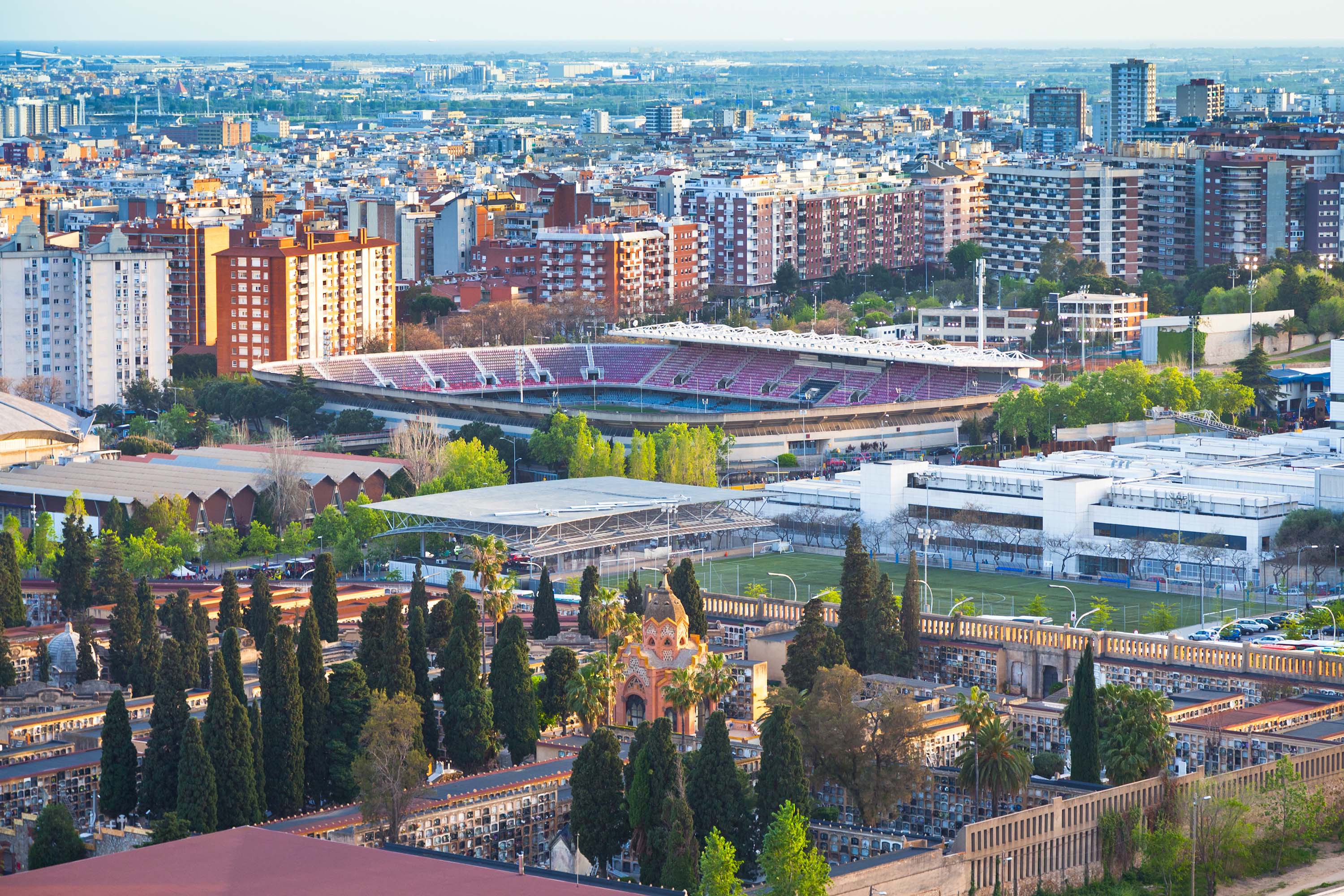 camp nou in Barcelona