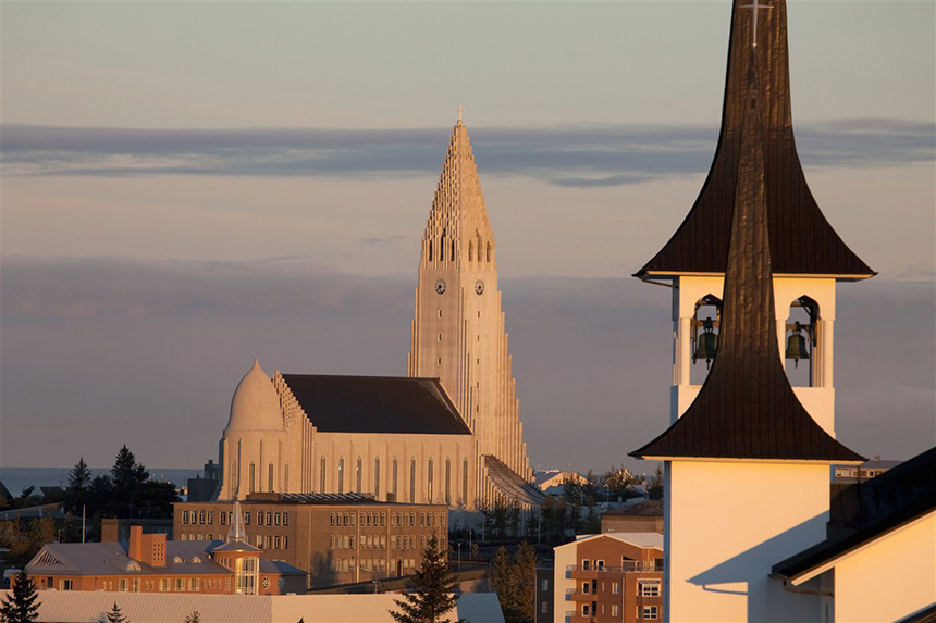 Reykjavik skyline, Iceland