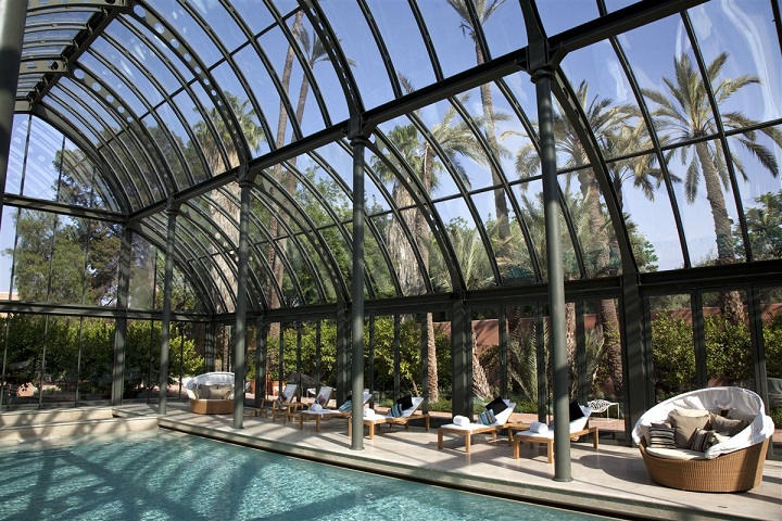 The Royal Mansour's Swimming Pool