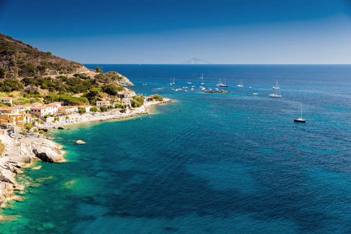 Cavoli Beach in Tuscany