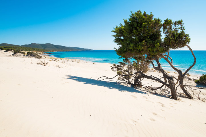 Porto Pino Beach