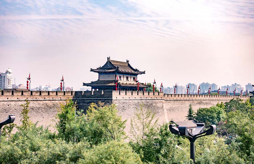 Xi'an walled city, China