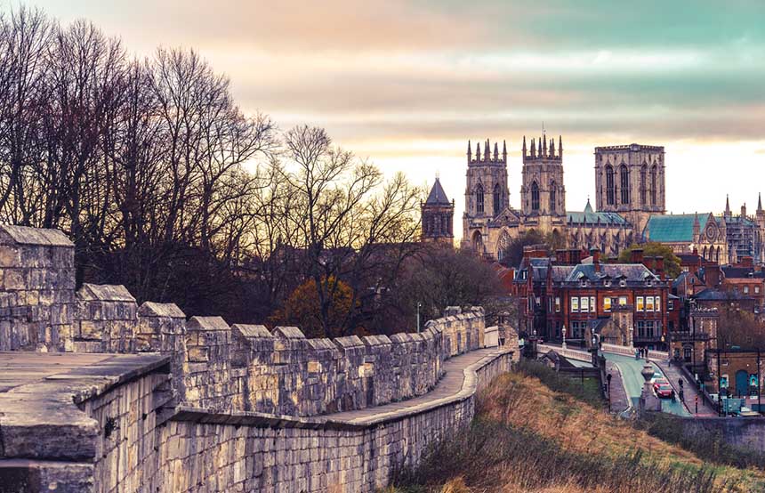 York walled city, UK