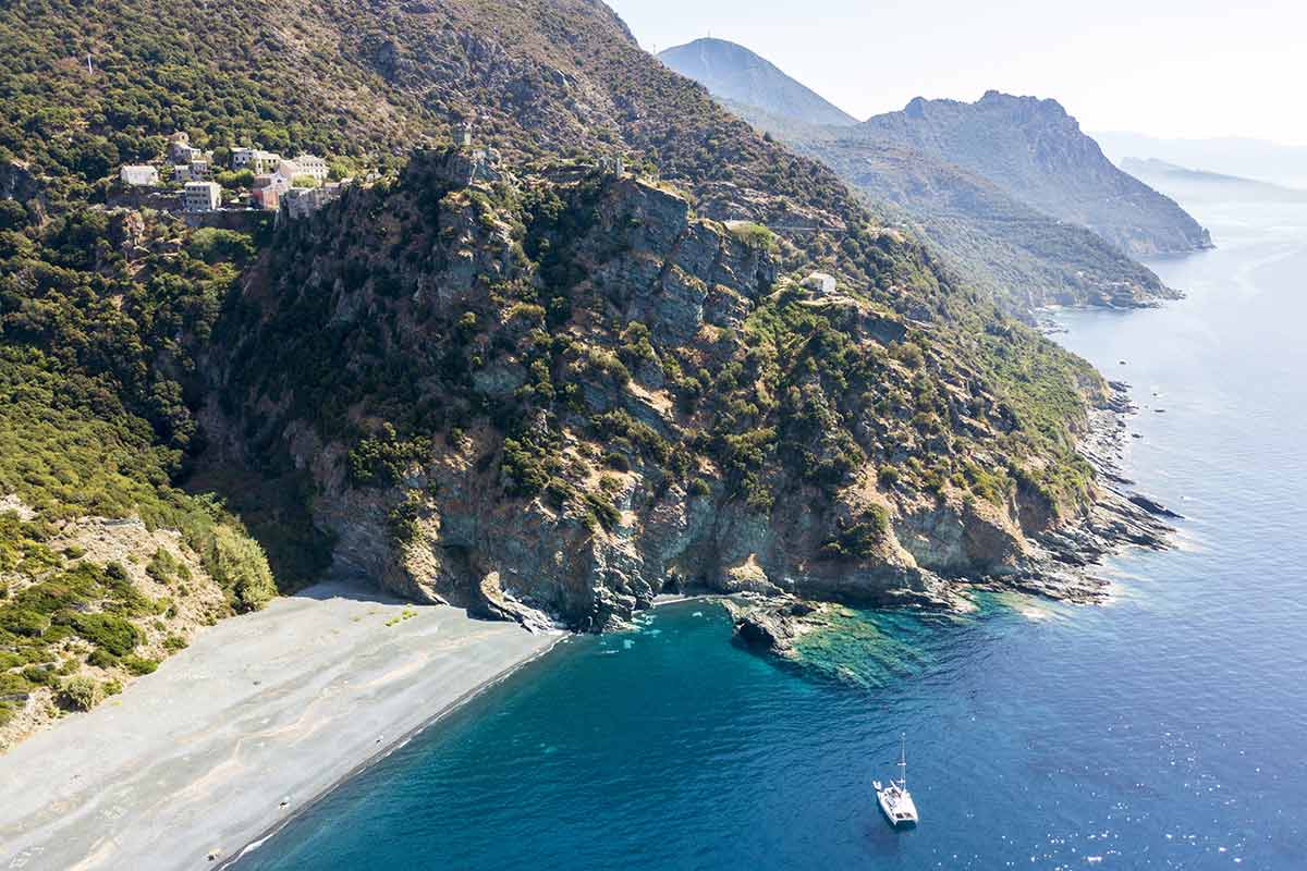 Beach in Corsica