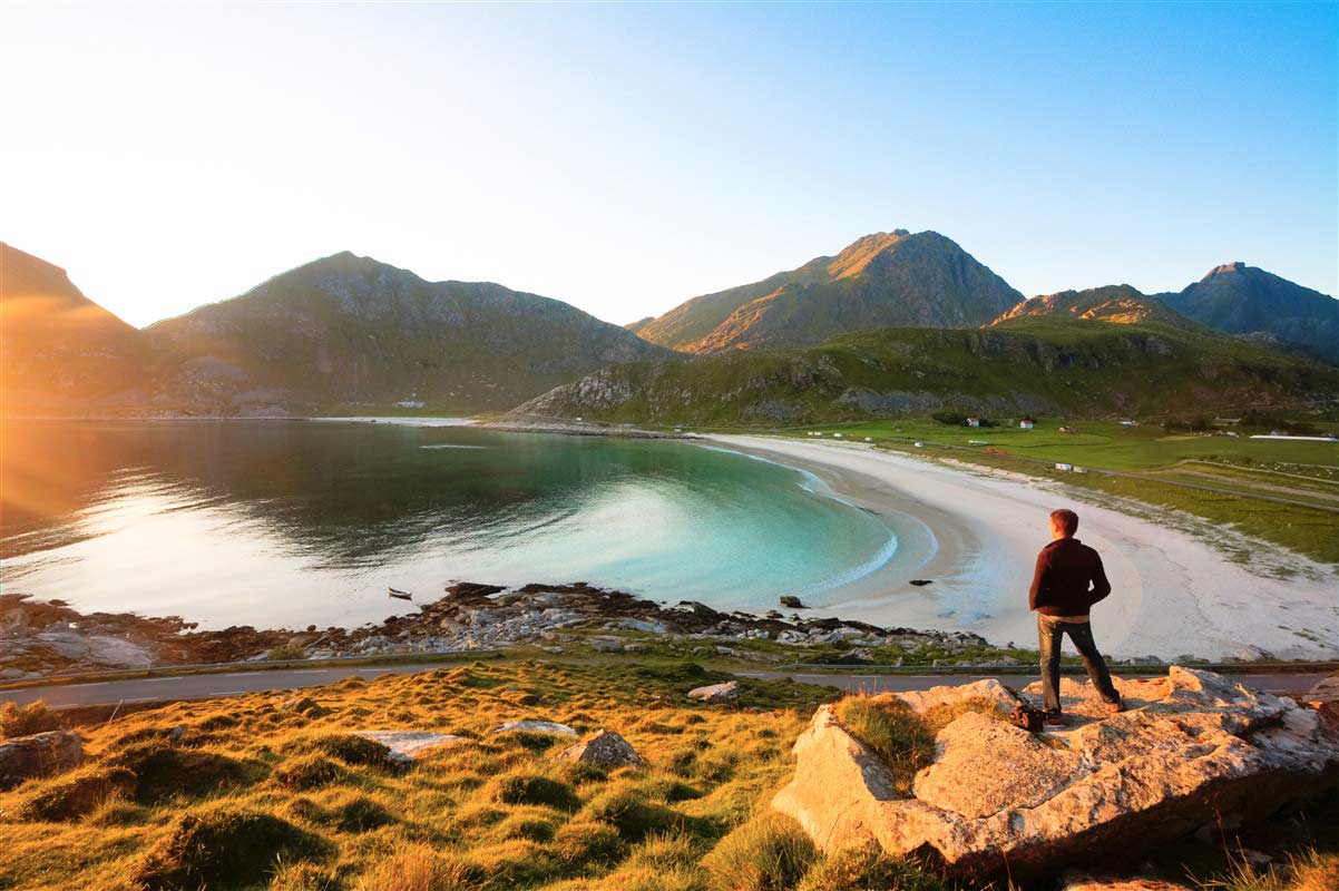 Beach in Norway