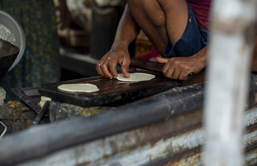 Street Food Prep, India