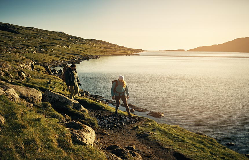 Hiking in Sweden