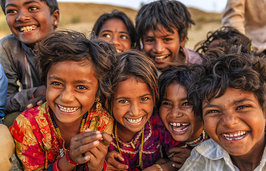 Children, India