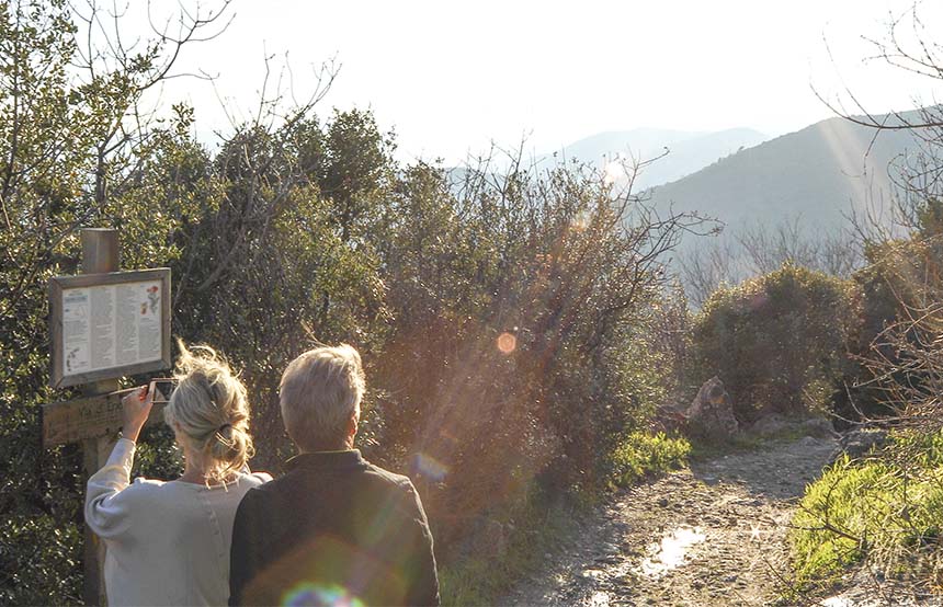 Italy hikers