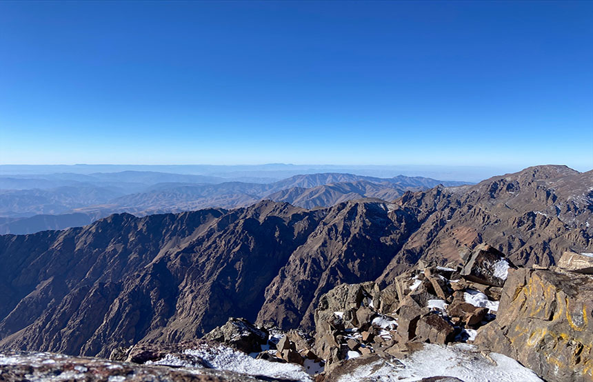 Toubkal summit