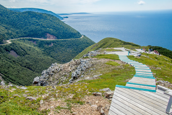 Cape Breton hiking trail