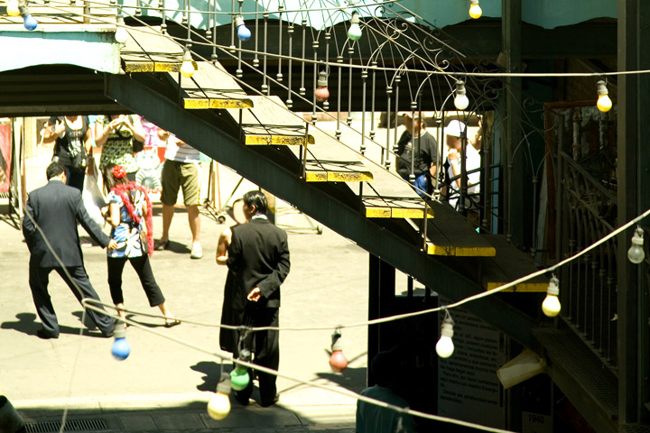 The famous district of El Caminito in Buenos Aires