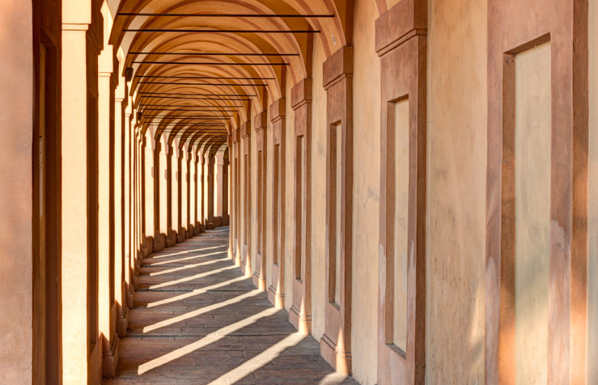 Arches emilia romagna italy