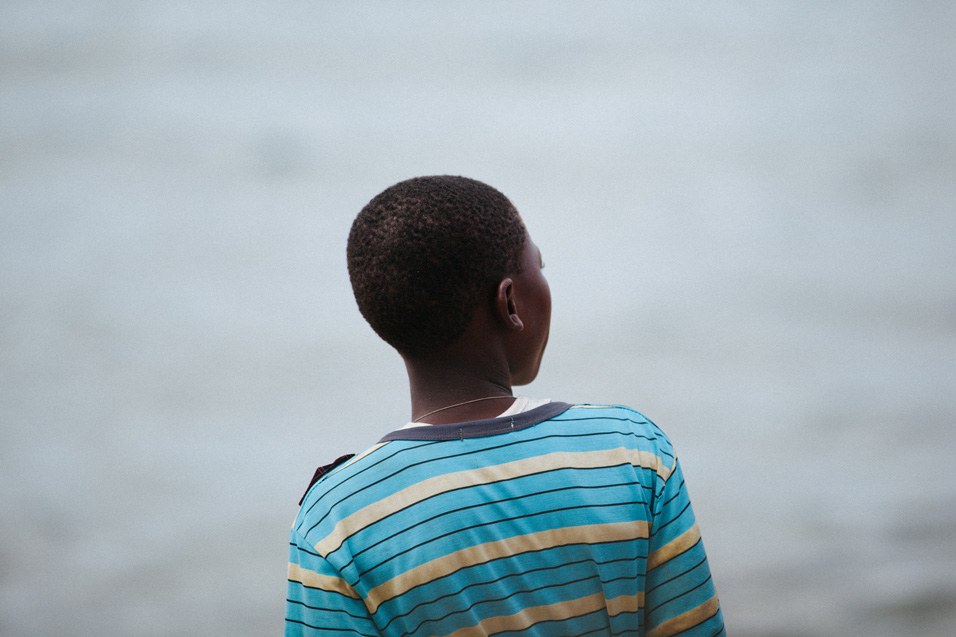 Child in Lamu Kenya