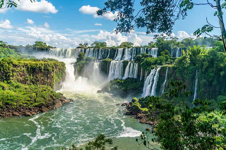 Iguaza Falls in Brazil