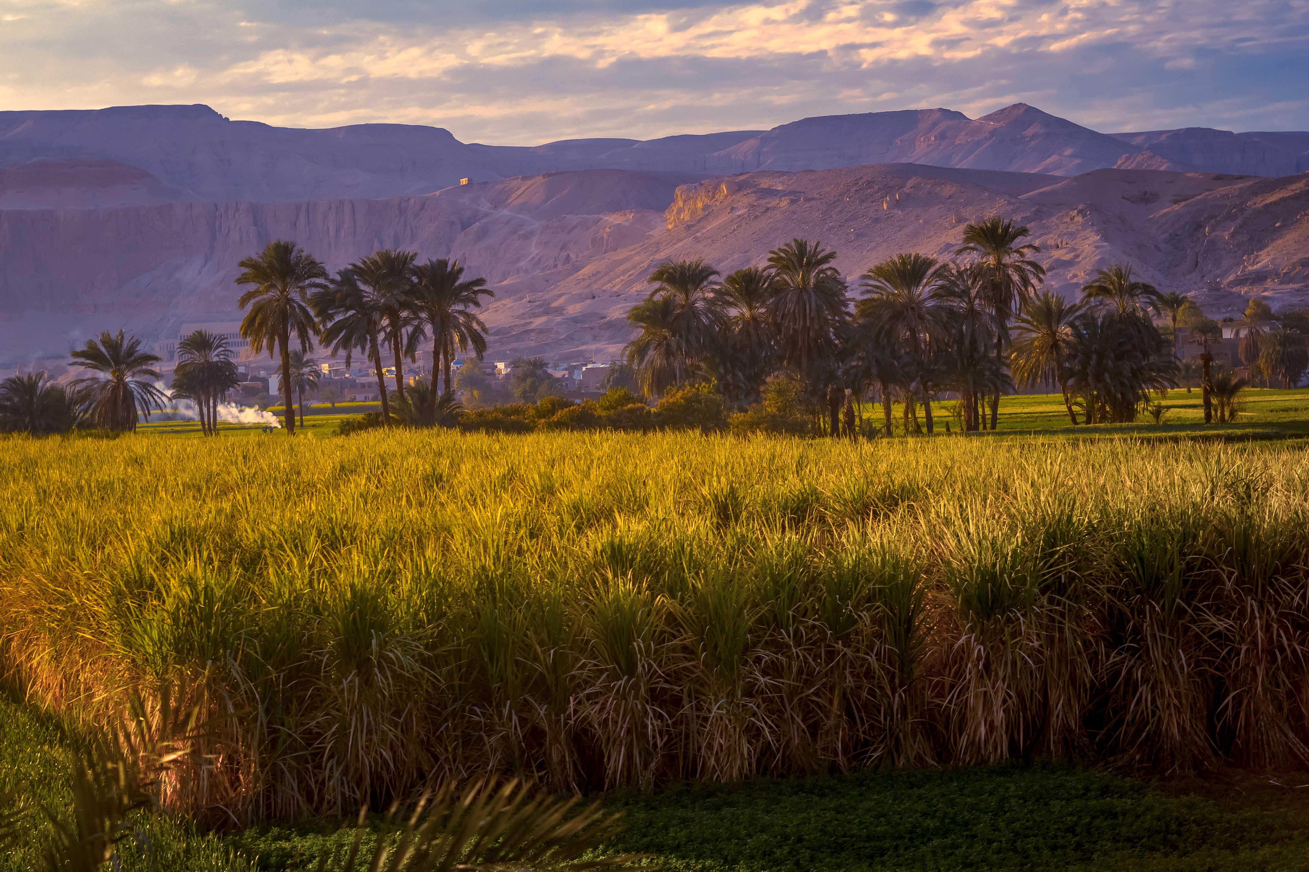Nile valley mountains