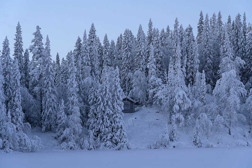 Scenery in Are, Sweden