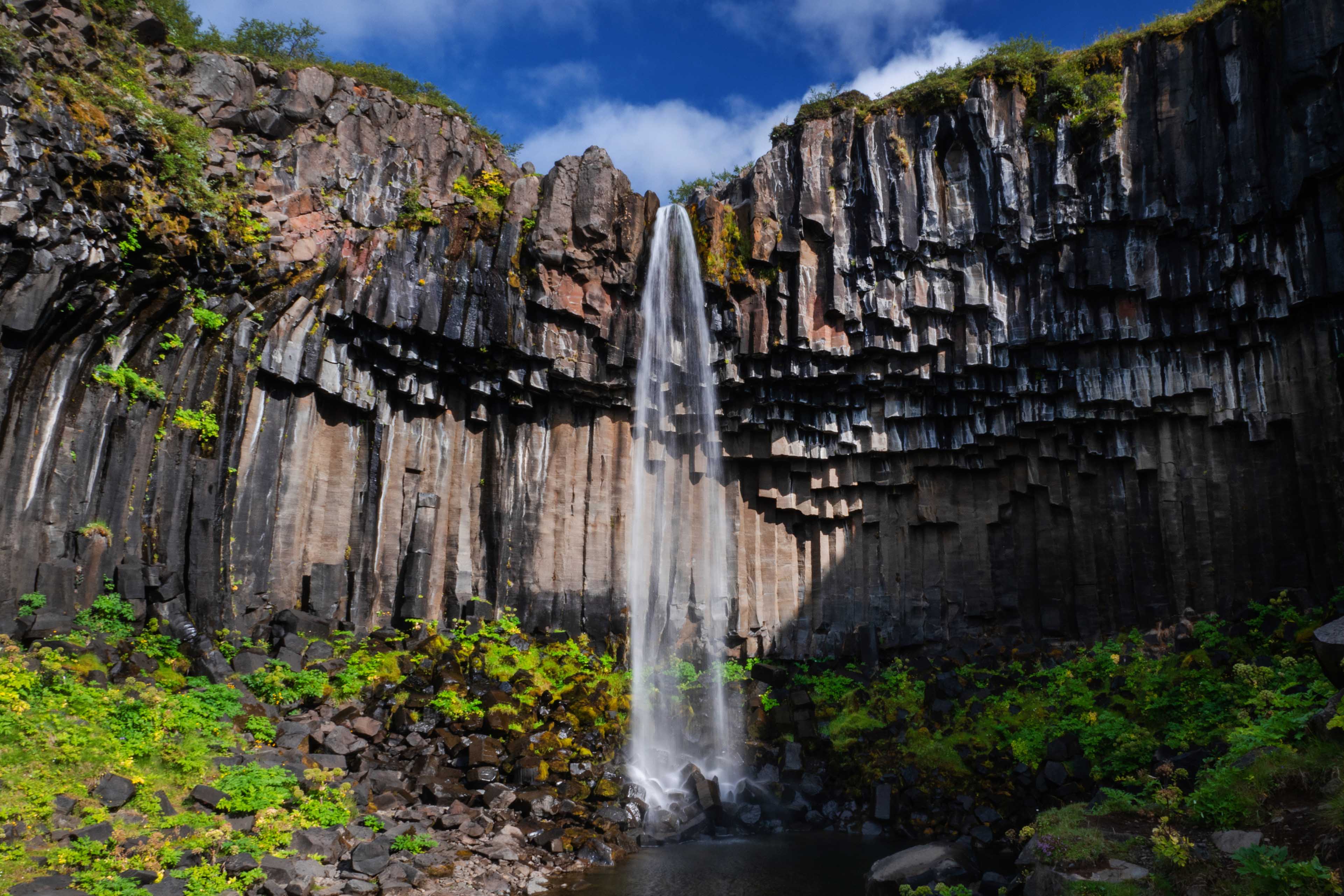 iceland waterfall