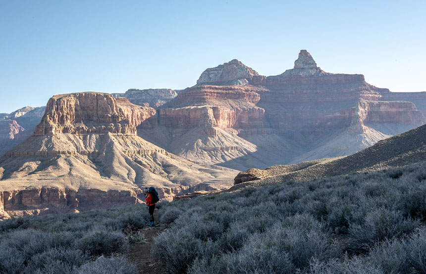 Hiking in the Grand Canyon