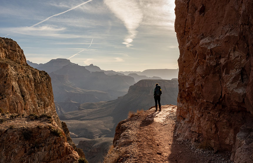 Hiking in the Grand Canyon