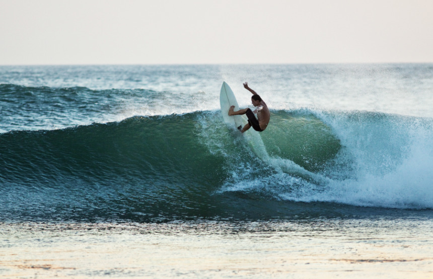 Surfer in Costa Rica