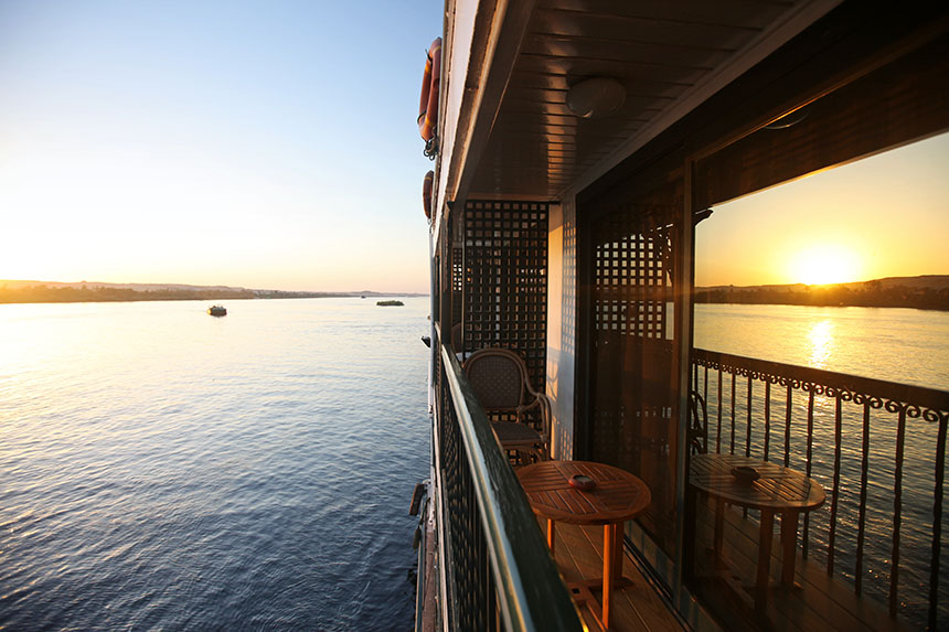 River cruise on the Nile, Egypt