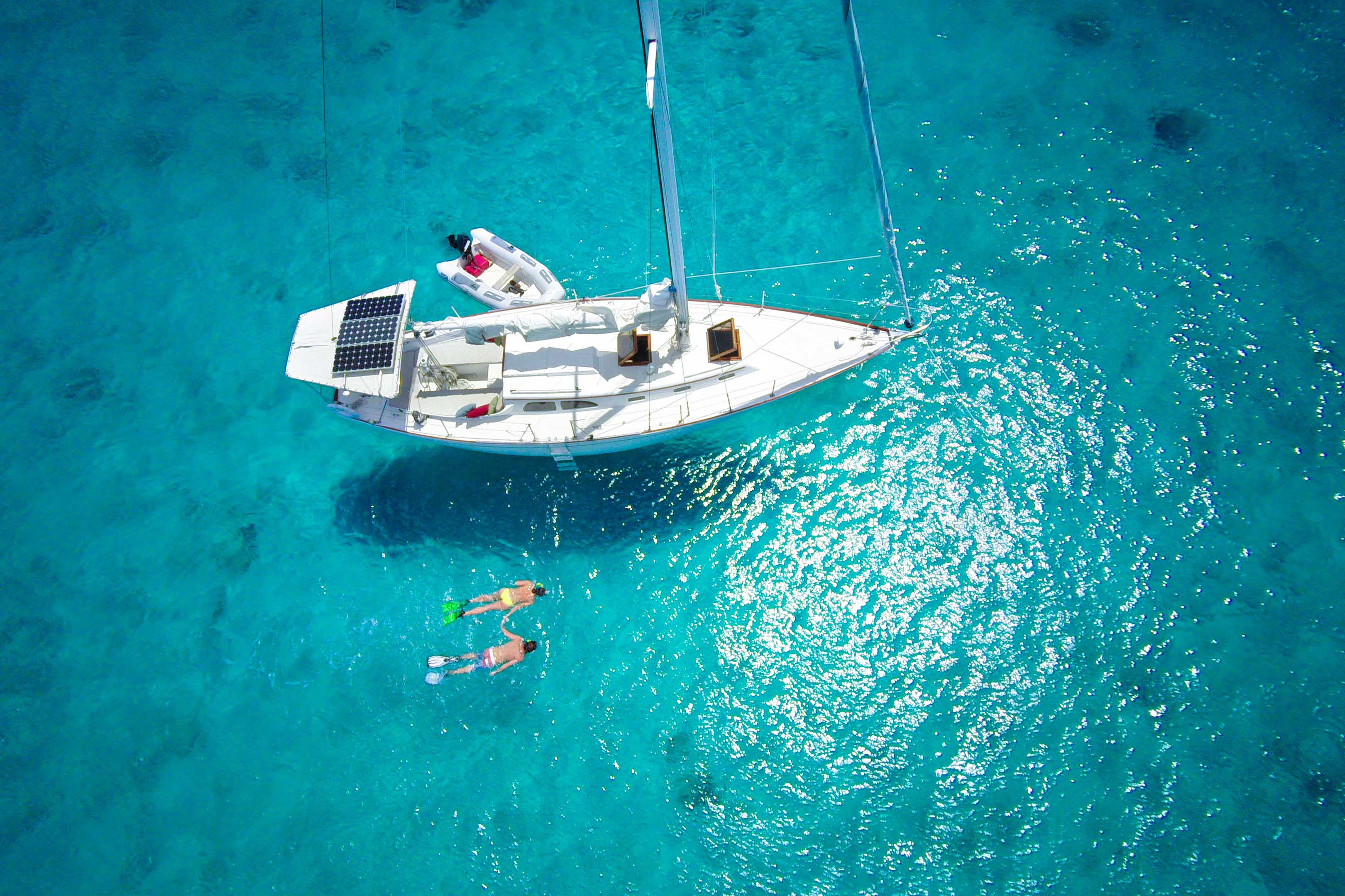 boat in the ocean