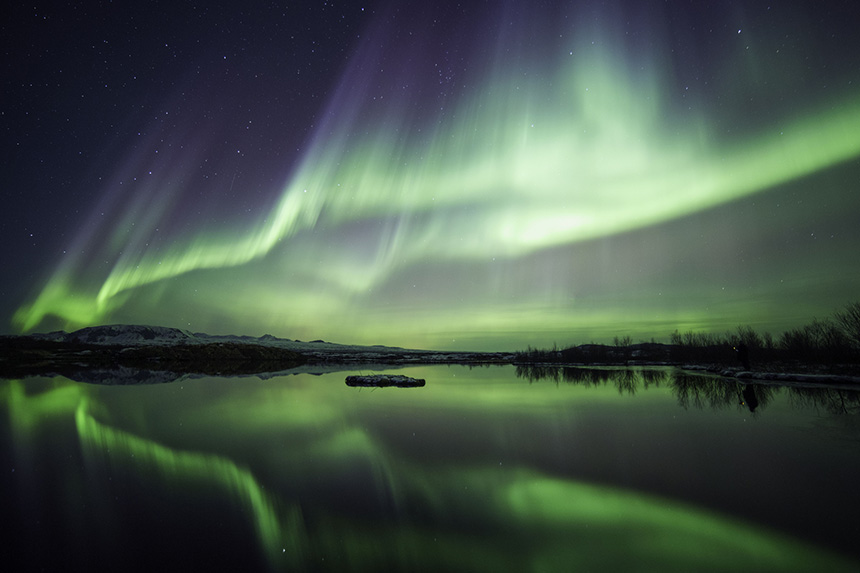 The Northern Lights in Iceland