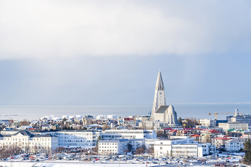 Reykjavik skyline