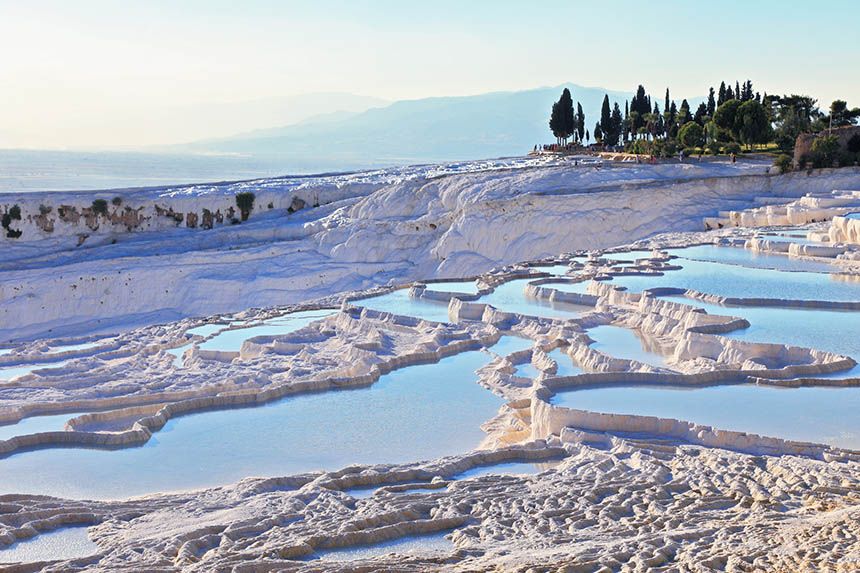 Pamukkale Travertines in Turkey