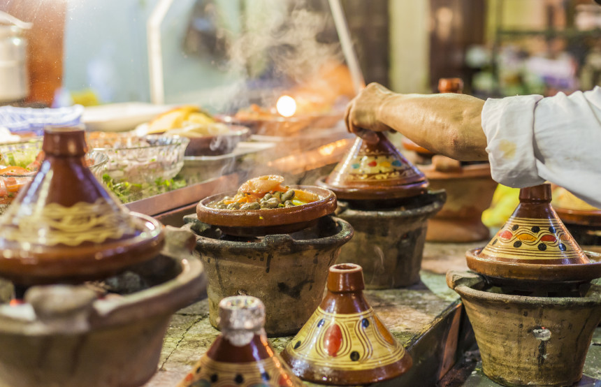 Tagine in Morrocco