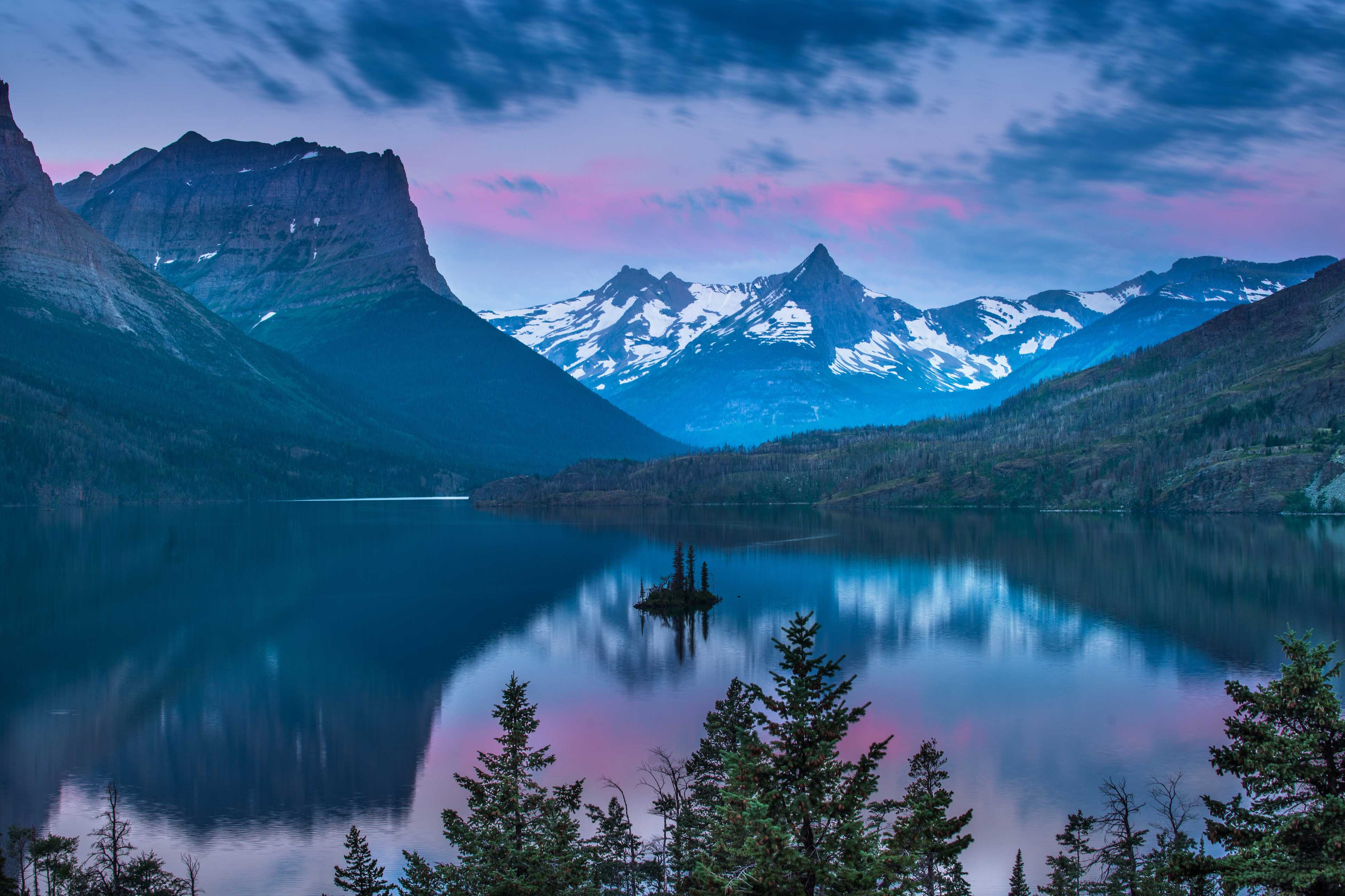 glacier park in Montana