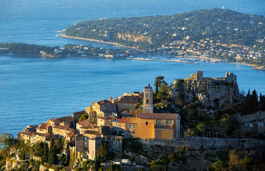 Eze in the South of France