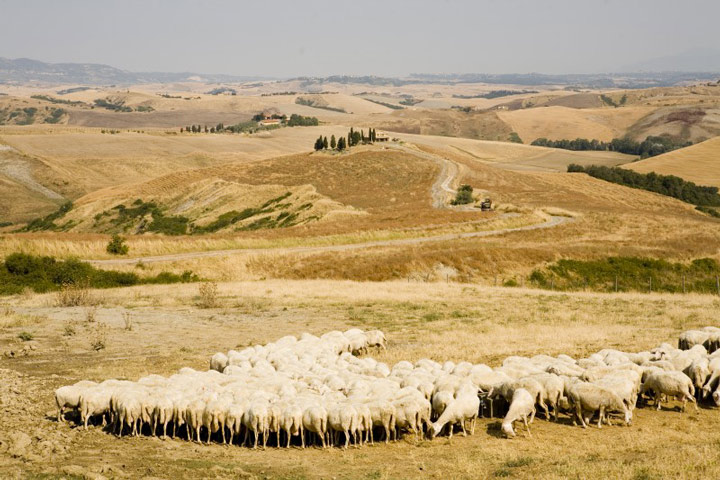 The beautiful village of Volterra in Tuscany