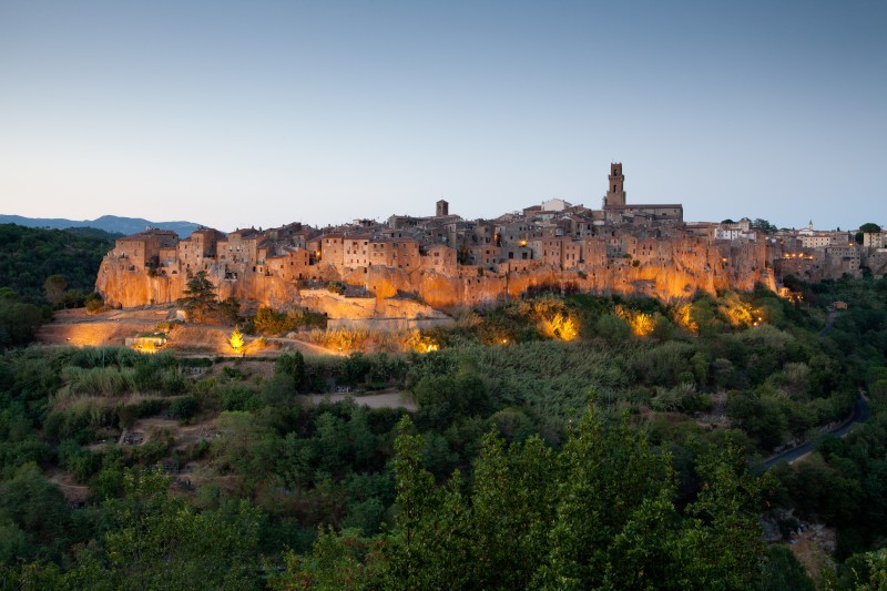 The beautiful houses of Montepulciano