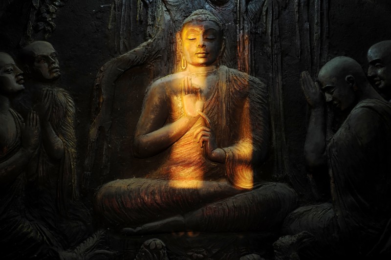 Replica of the Buddha
