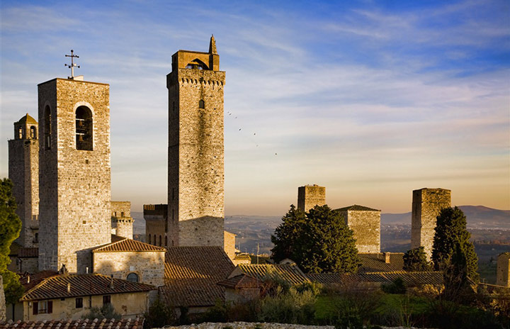 View of San Gimignano