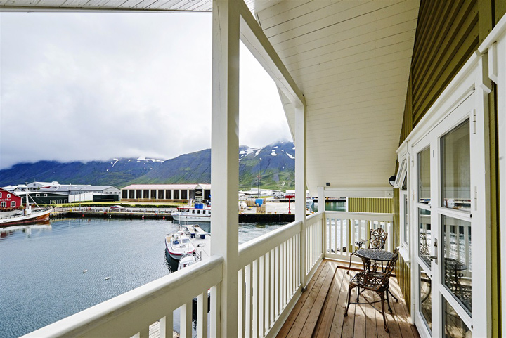 View of the Siglo Hotel in Iceland