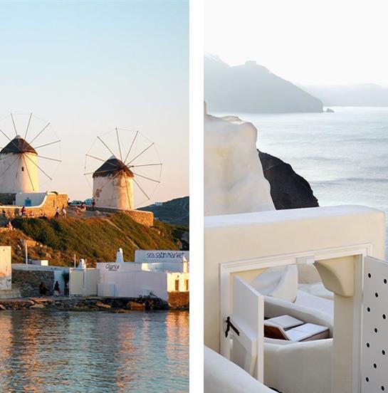 Mykonos vs Santorini