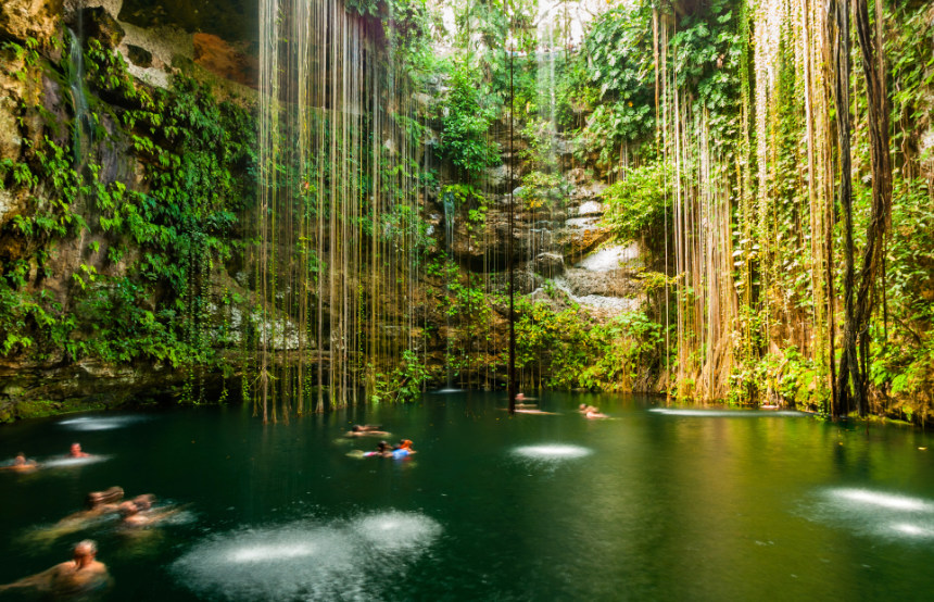 Ik Kil cenote, another hidden gem