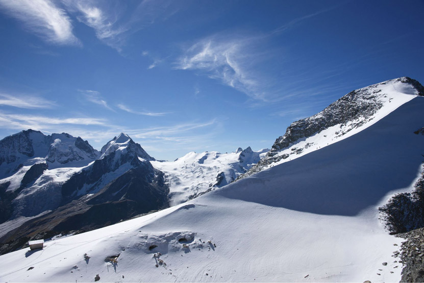 Riding the Cresta Run from Top