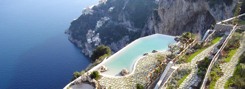 The Monastero Santa Rosa in Italy