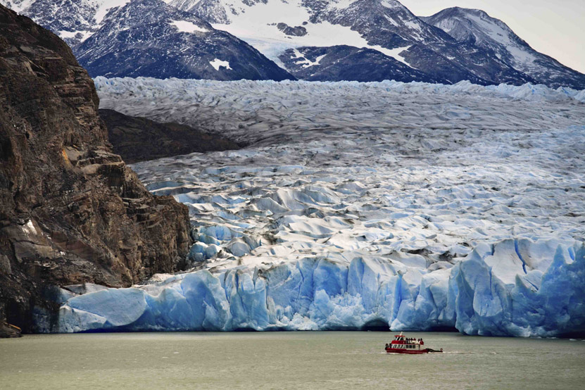 80 Senses #70... Cracking ice, Grey Glacier in Chile