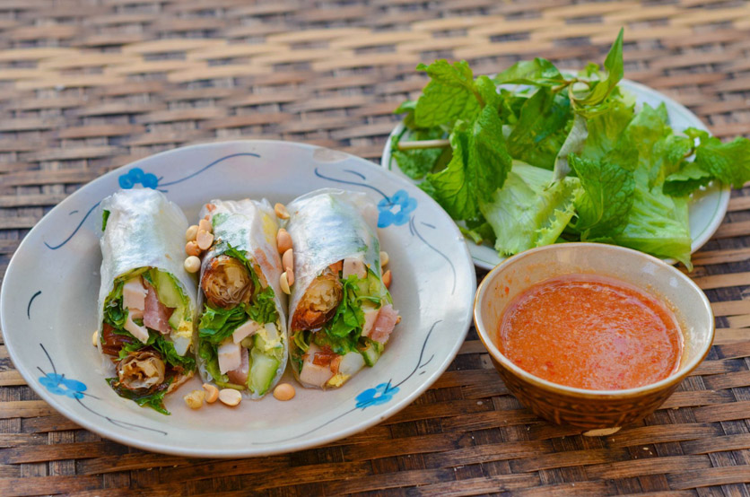 Vietnamese Food: Spring Rolls