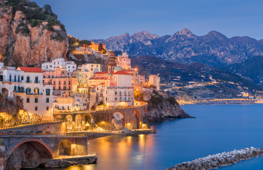 Amalfi Coast in Autumn