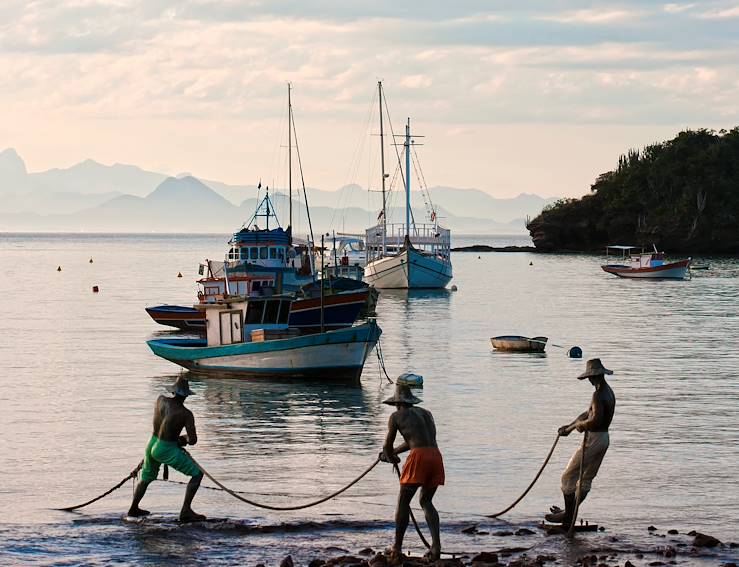 Fishermen in Buzios - Brazil