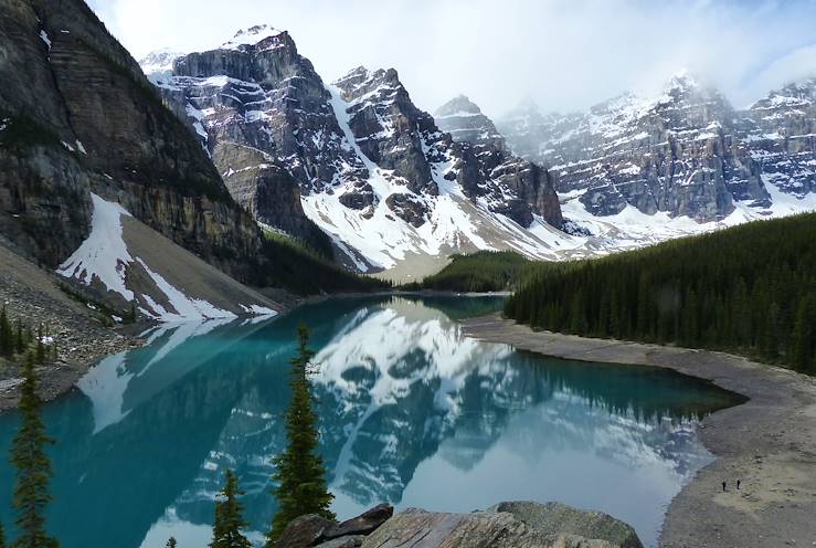 Lake Moraine - Banff National Park - Alberta - Canada