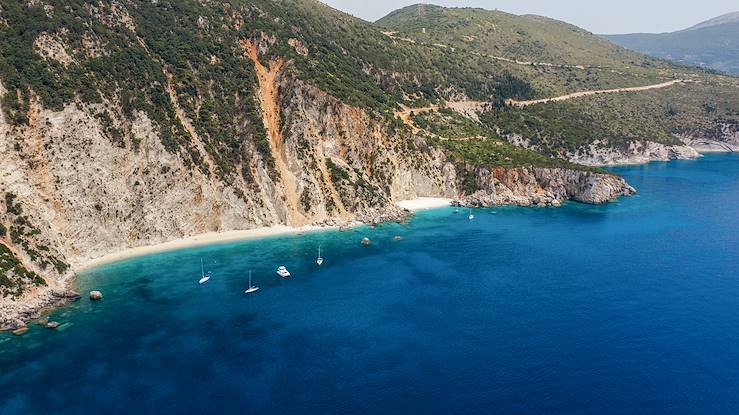 Plage Afales - Ithaque - Grèce